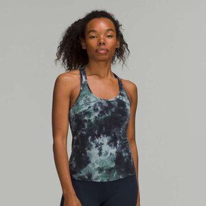 Lululemon Women's Cool Racerback Short Tank Top *Nulu - Black/Grey